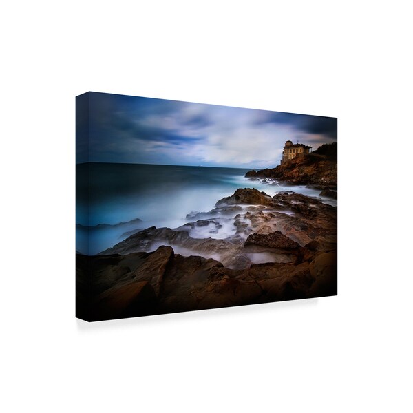 Antonio Grambone 'Tuscan Coast Calafuria' Canvas Art,30x47